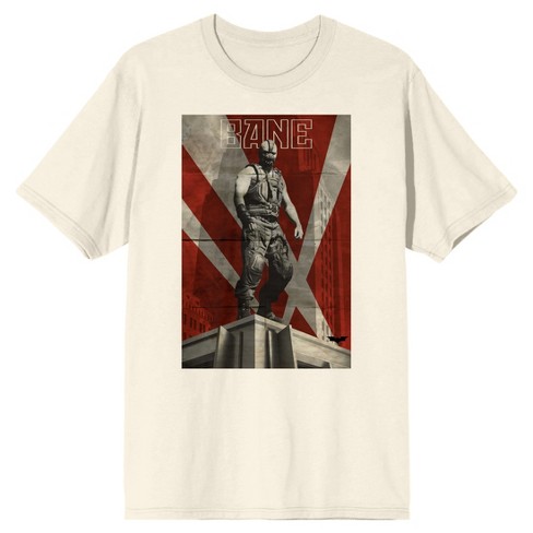 Dc Comic Dark Knight Trilogy Bane Villain Men's White Graphic Tee Shirt-l :  Target