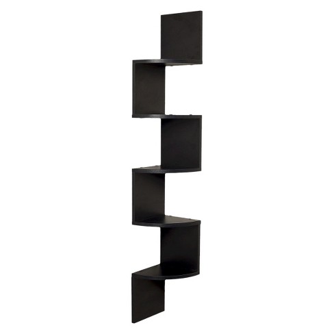 48.5 X 7.7 Large Corner Shelf Black - Danya B. : Target