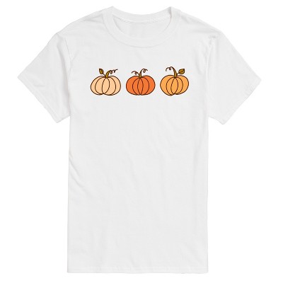 Men's - Instant Message - Pastel Pumpkins Short Sleeve Graphic T-Shirt