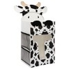 Sammy & Lou Felt Baby Nursery Diaper Storage Caddy - Cow - 2 of 4