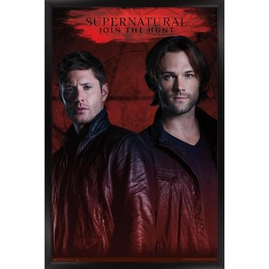 Trends International Supernatural - Red Framed Wall Poster Prints - 1 of 4