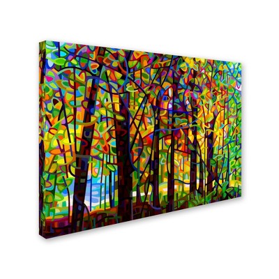 Trademark Fine Art - Mandy Budan Standing Room Only Matted Framed Art