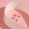 Girls' Classic Pearl Screw Back Sterling Silver Earrings - In Season Jewelry - 4 of 4