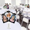 Big Dot of Happiness Tassel Worth The Hassle - Silver - Graduation Party Picture Centerpiece Sticks - Photo Table Toppers - 15 Pieces - 3 of 4