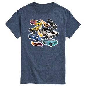 Men's - Hot Wheels - Stickers Short Sleeve Graphic T-Shirt - 1 of 4