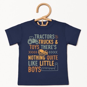 The Juniper Shop Trackers, Trucks & Toys Toddler Short Sleeve Tee - 1 of 4