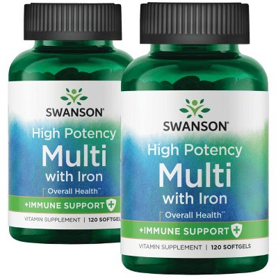 Swanson Multi - High Potency 240 Softgels.