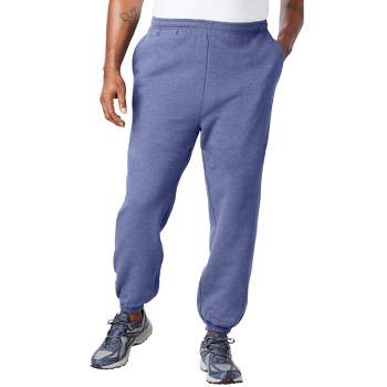 KingSize Men's Big & Tall Fleece Elastic Cuff Sweatpants