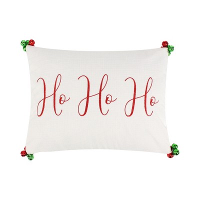Comet & Cupid Holiday Decorative Pillow Cream - Merry & Bright