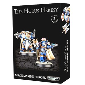 Heroes Space Marines The Horus Heresy Warhammer 40K OOP - 1 of 2