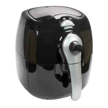 Brentwood Small 1400-Watt 4 qt. White Electric Digital Air Fryer with  Temperature Control 985117024M - The Home Depot