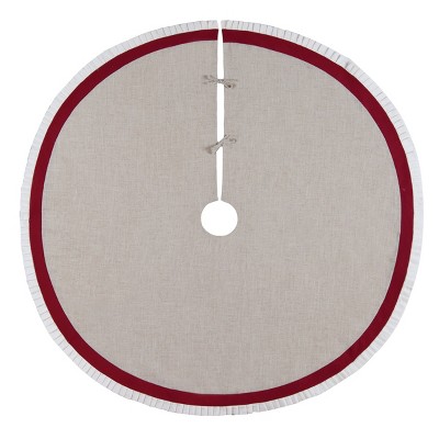 C&F Home Linen Holiday Tree Skirt