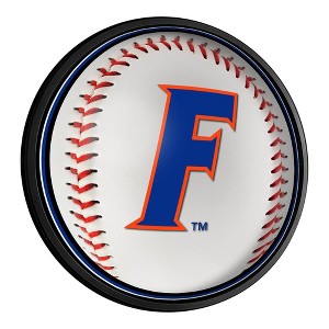 College Baseball Design Slimline Lighted Wall Sign - 1 of 4