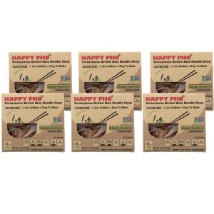 Star Anise Foods Happy Pho Shiitake Mushroom Vietnamese Brown Rice Noodle Soup - Case of 6/4.5 oz - 1 of 4