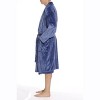 46901-BLK-M #FollowMe Velour Robe / Robes for Men - 2 of 4