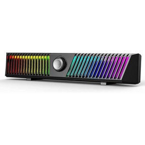 PC Speakers, Smalody Computer Speakers for Desktop Gaming Monitor with Bluetooth/Microphone/Lighting Effect, PC Soundbar for Desktop - 1 of 4