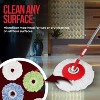 Effortless Deep Cleaning: 360° Spin Mop with High-Absorption Pads - Flexible Head Reaches Under Furniture, Machine Washable Heads - 3 of 4