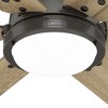 Hunter Fans 60" Gravity Ceiling Fan Noble Bronze with Integrated LED Light - 3 of 4