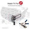 Karl Home 360-Degree Rotation UV Dual Frequency 45-860MHz 22-38dB Outdoor Antenna - 3 of 4