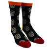 Crazy Dog T-Shirts Women's Sugar Skull Socks Funny Holiday Mexico Graphic Novelty Footwear - 2 of 4