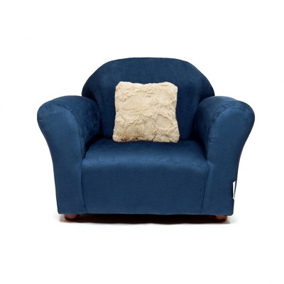 Keet Plush Microsuede Chair