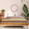 Deny Designs Avenie Modern Craft Roman Striped Comforter and Sham Set - 3 of 4