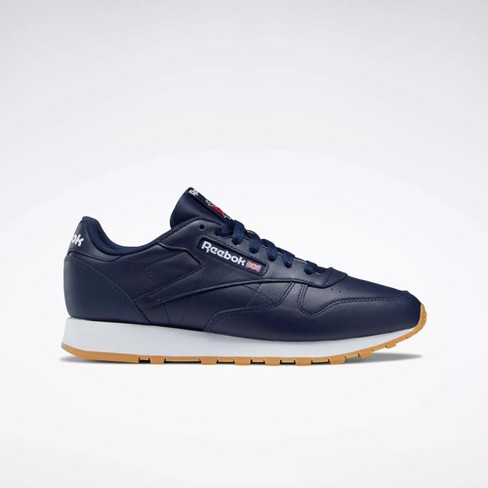 Leia peber chant Reebok Classic Leather Shoes Mens Sneakers 11.5 Vector Navy / Ftwr White /  Reebok Rubber : Target