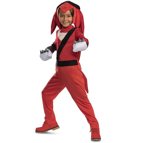 Sonic The Hedgehog Knuckles Sonic Prime Deluxe Boys' Costume : Target