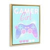 Stupell Industries Gamer Girl Pastel Controller, 21" x 17" - 3 of 4
