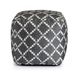 Deschutes Indoor/Outdoor Pouf - Anji Mountain - 1 of 4