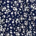 navy blue small white