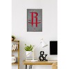 Trends International NBA Houston Rockets - Logo 25 Framed Wall Poster Prints - 2 of 4