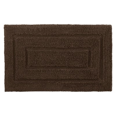 chocolate brown bath mat