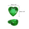 Unique Bargains Acrylic Flat Back Heart DIY Crafting Decor Jewelry Rhinestone 20 Pcs - 2 of 4
