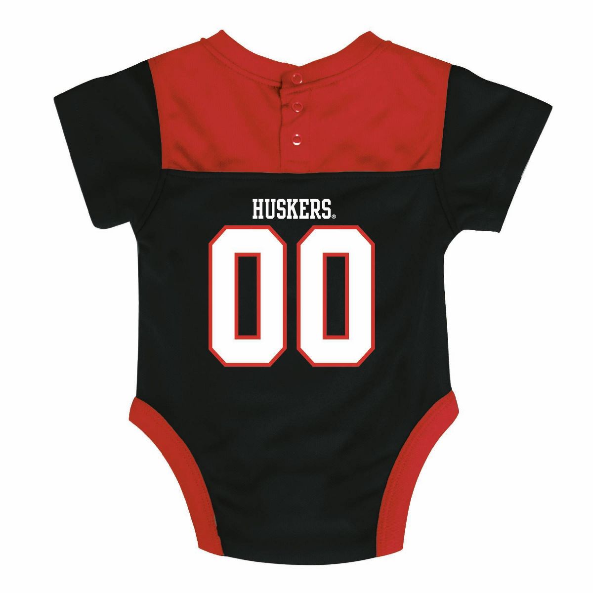 NCAA Nebraska Cornhuskers Newborn 2pk Jersey Bodysuit - thumbnail 3