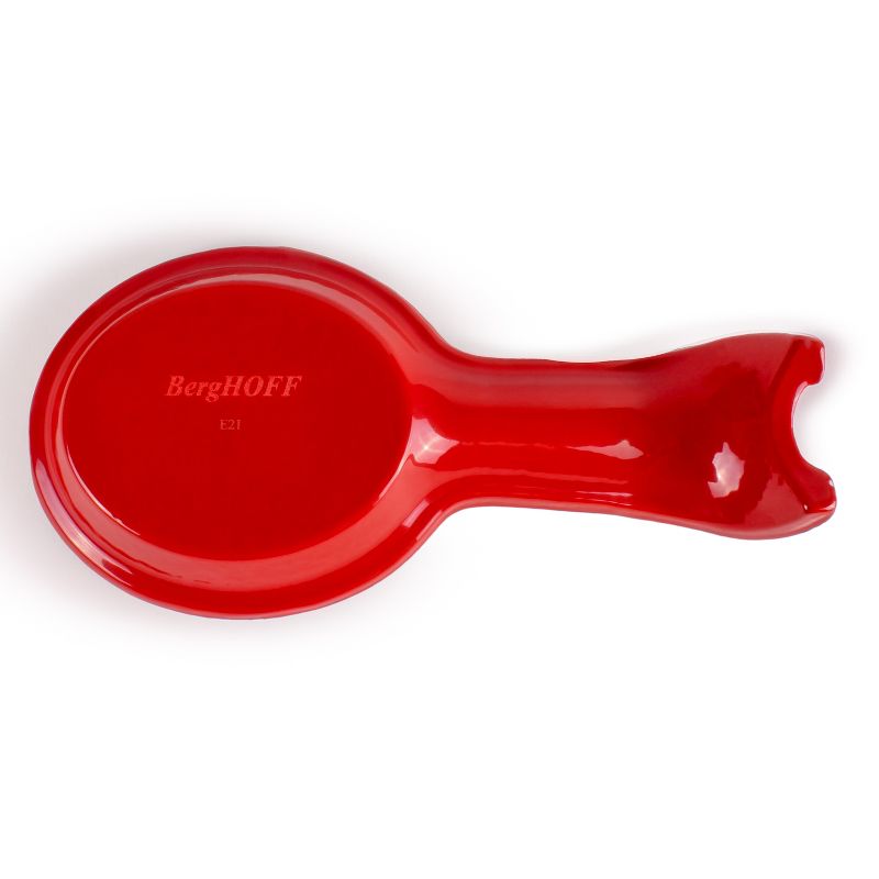 BergHOFF Cast Iron Spoon Rest 7.5" Red, 4 of 6