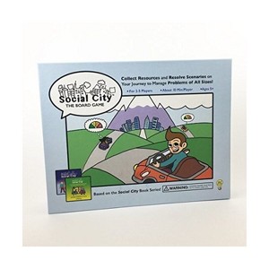 Social City Game Board Game - 1 of 3