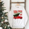 Simply Sage Market Women's Graphic Sweatshirt Farm Fresh Christmas Trees Truck - 3 of 4