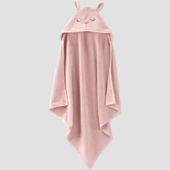Little Planet by Carter's Hooded Character Towel - Pink Bunny