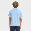 Boys' Short Sleeve Performance Uniform Polo Shirt - Cat & Jack™ - 2 of 3