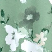 sage watercolor flower