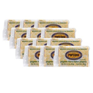 Preferred Popcorn 3 oz Jalapeno Flavored Microwave Popcorn - Pack of 12 - 1 of 4