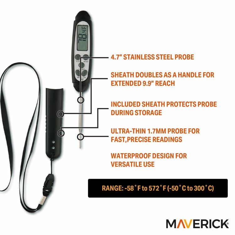 Fast Read Digital Probe Thermometer, 5 of 5