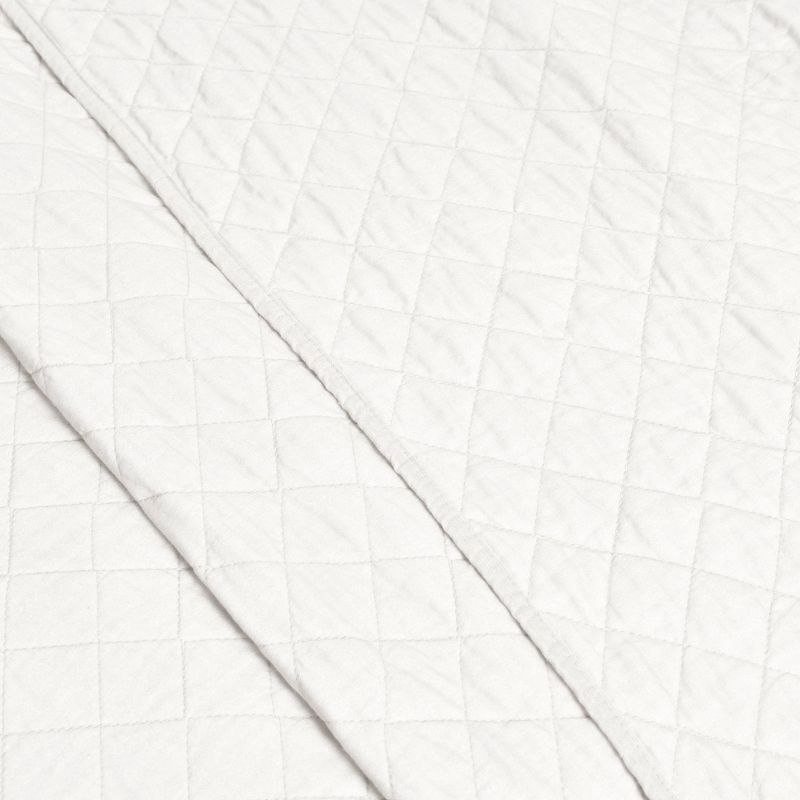 Lush Décor Ava Diamond Oversized Cotton Quilt Set, 6 of 14