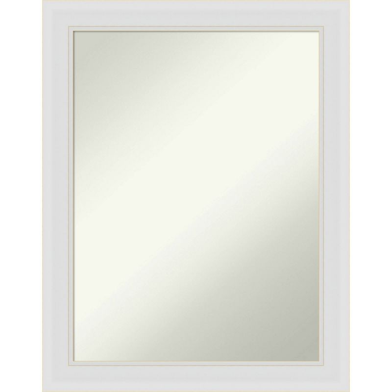 22&#34; x 28&#34; Non-Beveled Flair Soft White Narrow Wall Mirror - Amanti Art, 1 of 11