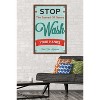 Trends International Stop The Spread of Germs - Wash Your Hands Framed Wall Poster Prints - 2 of 4
