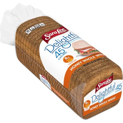 Sara Lee Delightful 100% Whole Wheat with Honey Bread - 20oz