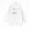 The Juniper Shop Embroidered Hippity Hoppity Stacked Toddler Hoodie - 4T - White - 2 of 3