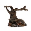 Tree Root Wood Stump Fish Tank Ornament Hermit Crab Climbing Toy Resin Tree Trunk Ornament Aquarium Decoration - 2 of 4