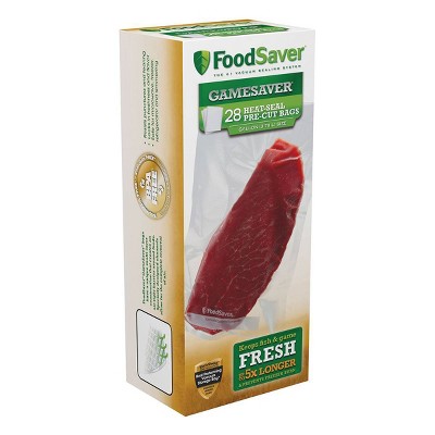 FoodSaver Gamesaver 28ct Vacuum Sealer Bags